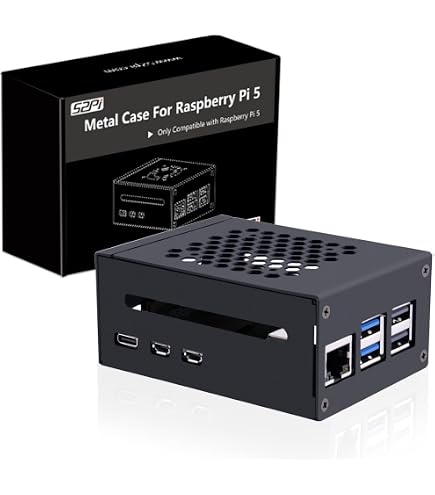 Amazon.co.jp: Elecrow Mini PCケース Raspberry Pi 5用